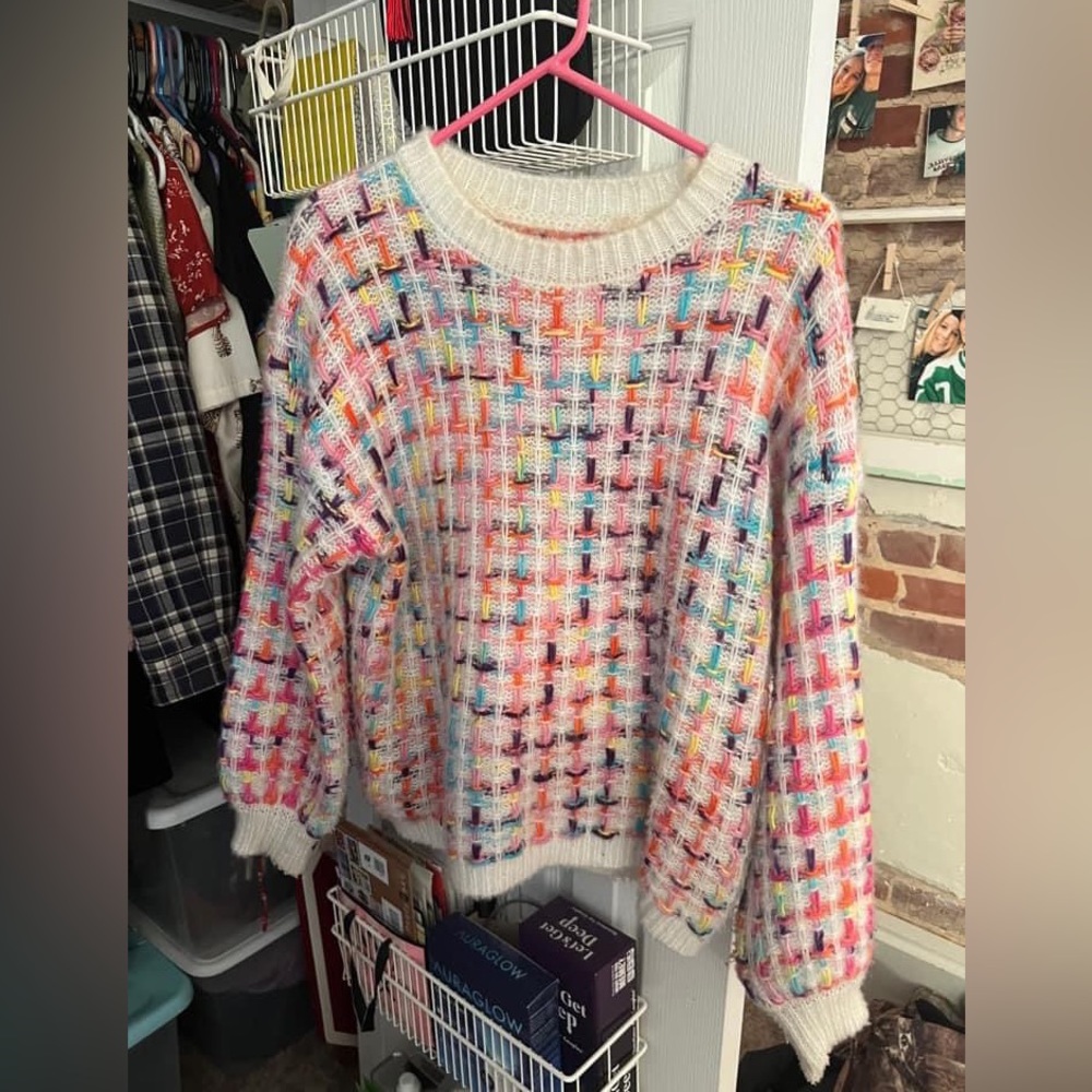 Multi-Color Knit Sweater